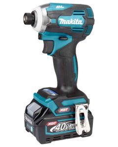 Makita TD001GD201 40 V Max Slagschroevendraaier 2,5 ah accu (2 st), snellader, in mbox